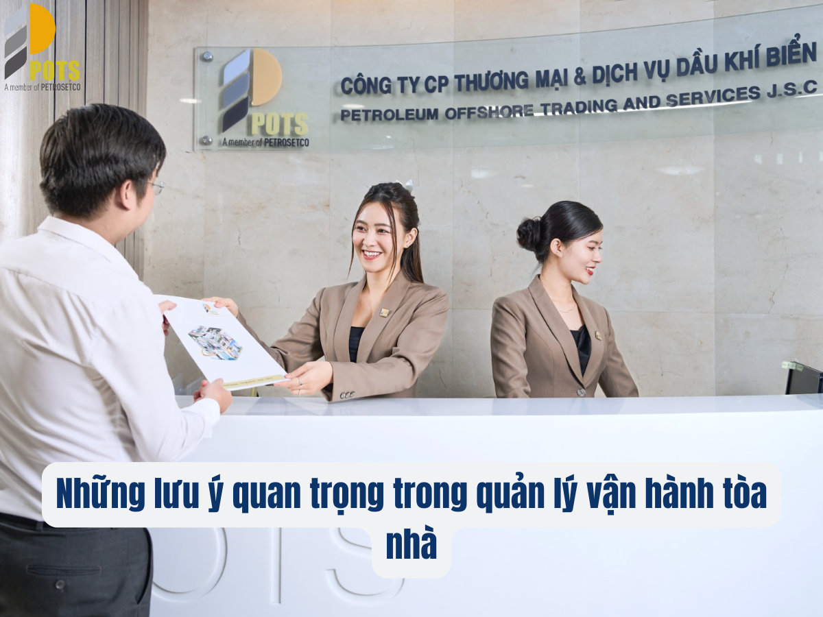Quản lý vận hành tòa nhà chuyên nghiệp