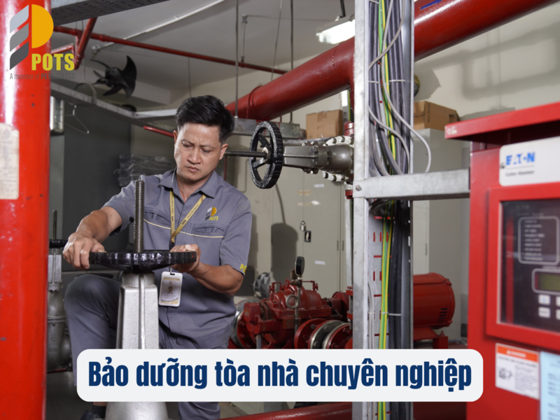chăm sóc và bảo dưỡng tòa nhà
