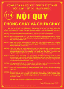 Nội quy pccc