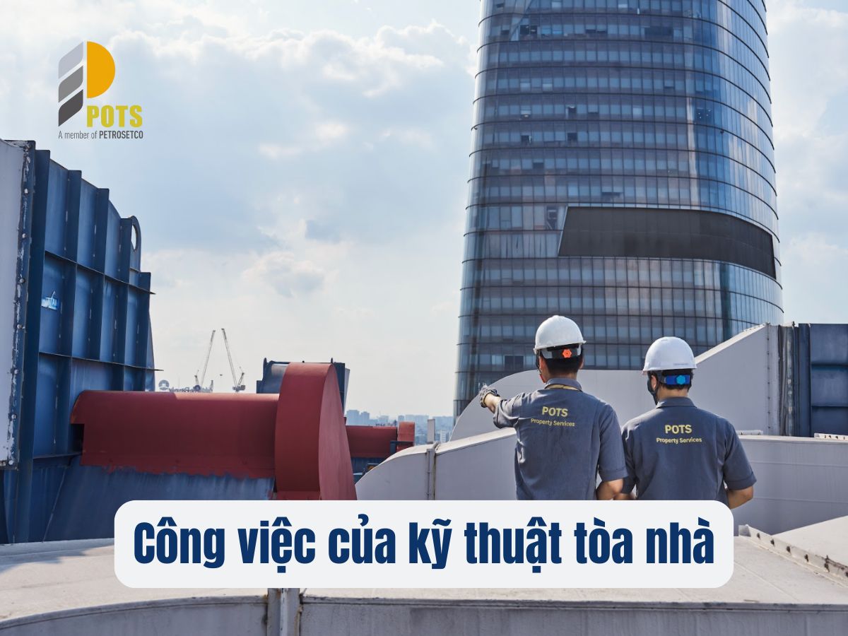 Công việc của kỹ thuật tòa nhà