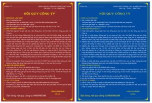 nội quy văn phòng