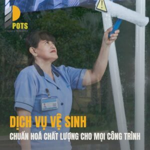vệ sinh tòa nhà