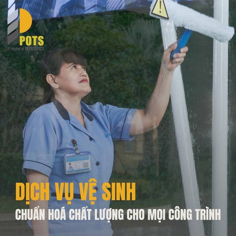 vệ sinh tòa nhà