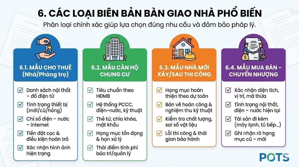 biên bản bàn giao nhà