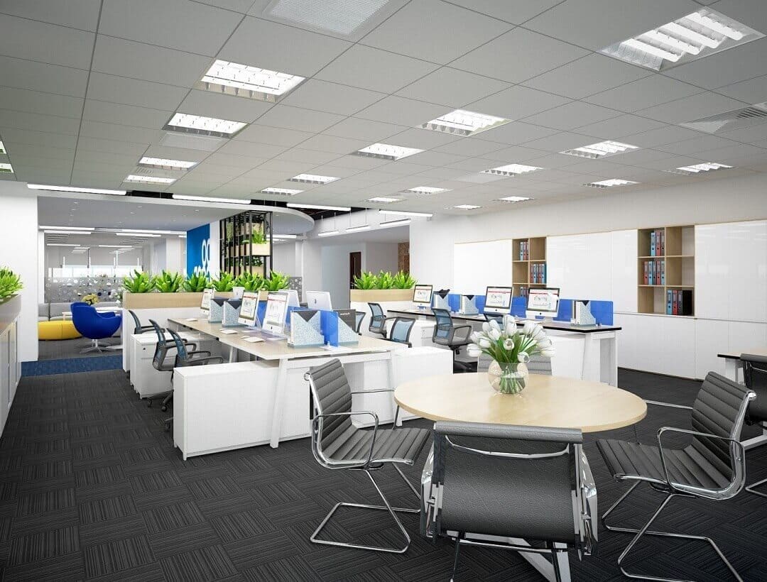 bô trí văn phòng làm việc