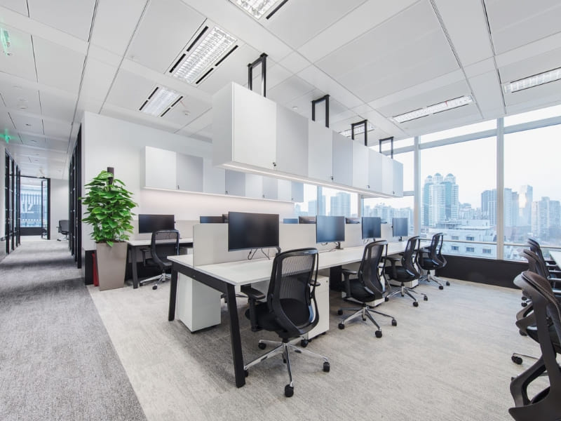 bố trí văn phòng làm việc