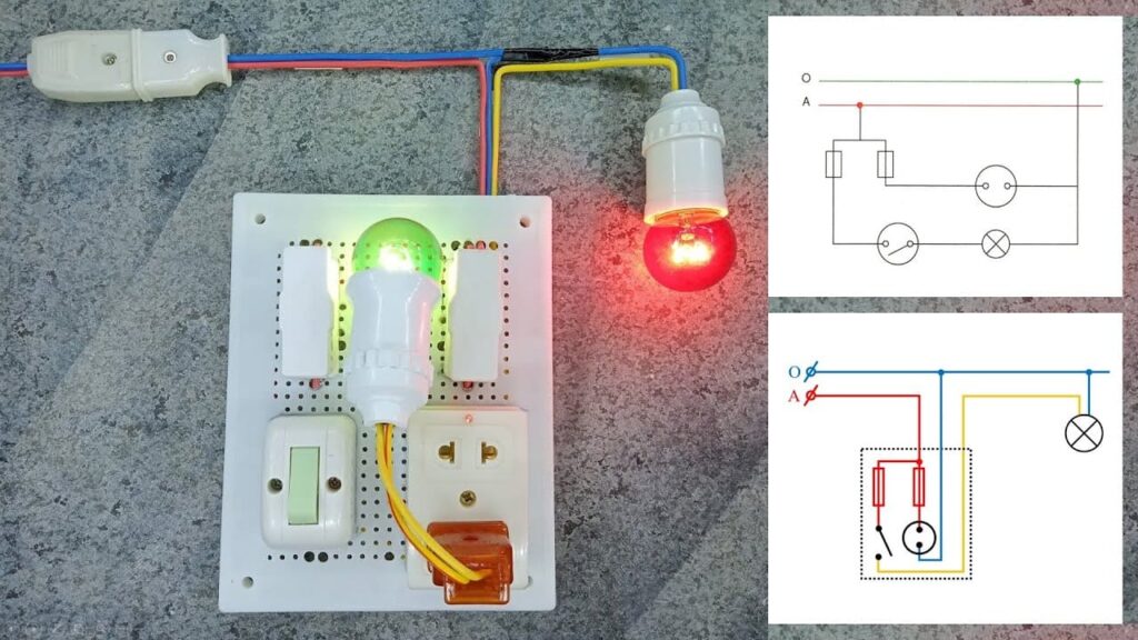 cách lắp bảng điện