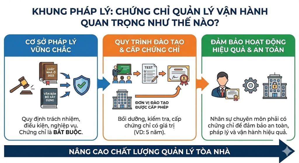 chứng chỉ quản lý vận hành tòa nhà