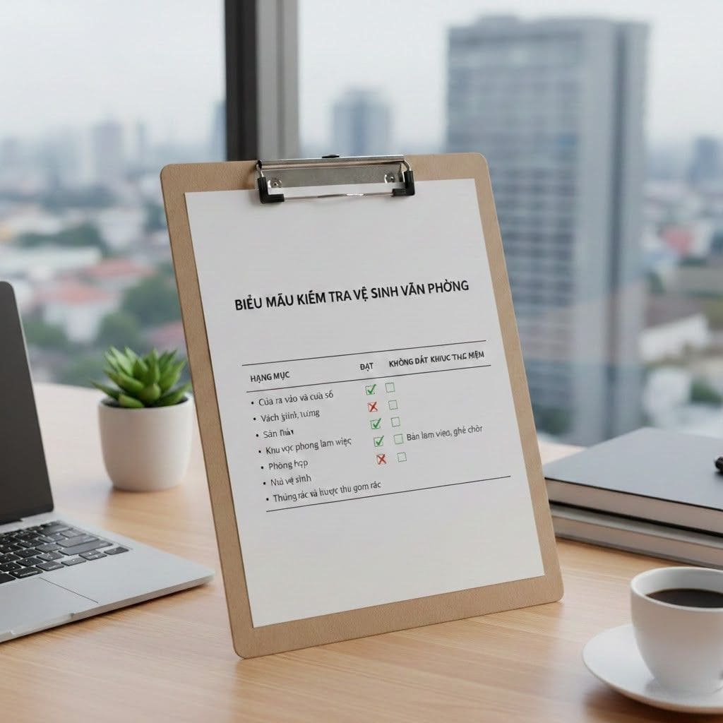Biểu mẫu kiểm tra vệ sinh hàng ngày – Hướng dẫn & mẫu chi tiết nhất 2026 2 Biểu mẫu kiểm tra vệ sinh hàng ngày