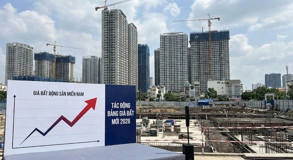 giá bất động sản miền nam