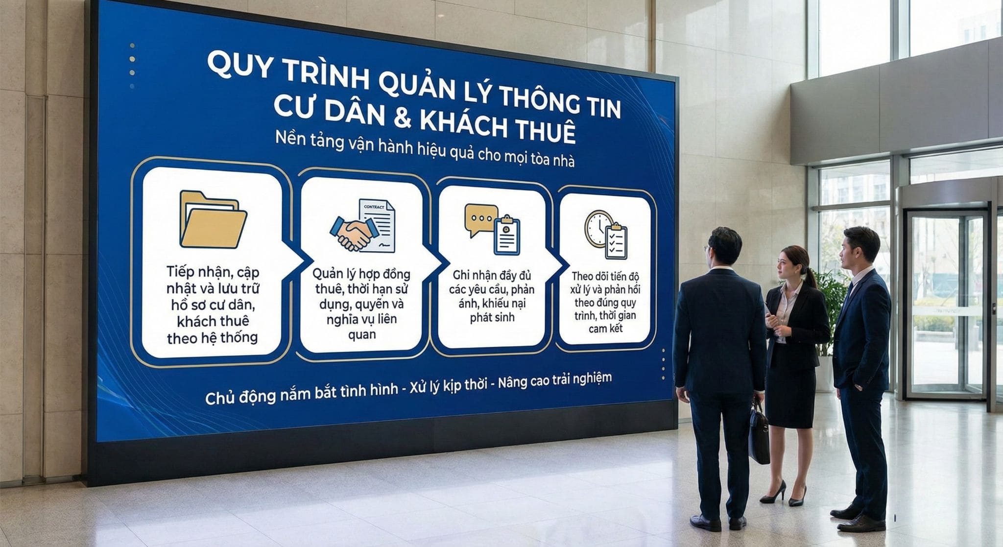 Quy trình quản lý tòa nhà