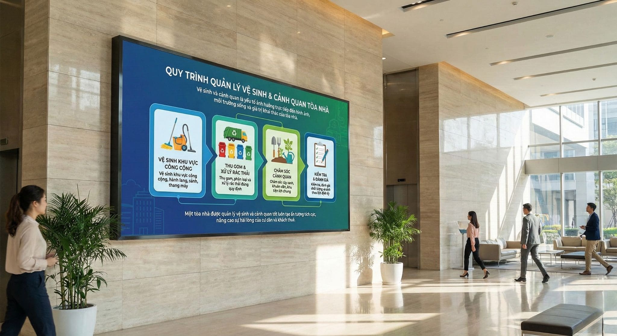 Quy trình quản lý tòa nhà