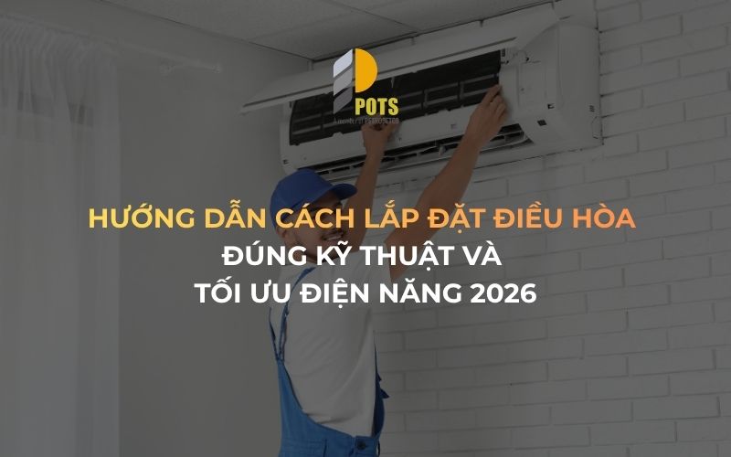 Cách lắp đặt điều hòa